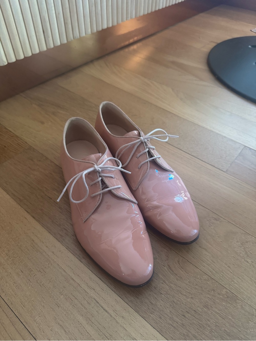 Chic J Crew Patent Leather Oxfords
